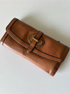 Fossil Brown Leather Wallet